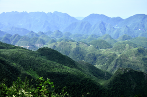 棋盘山全景